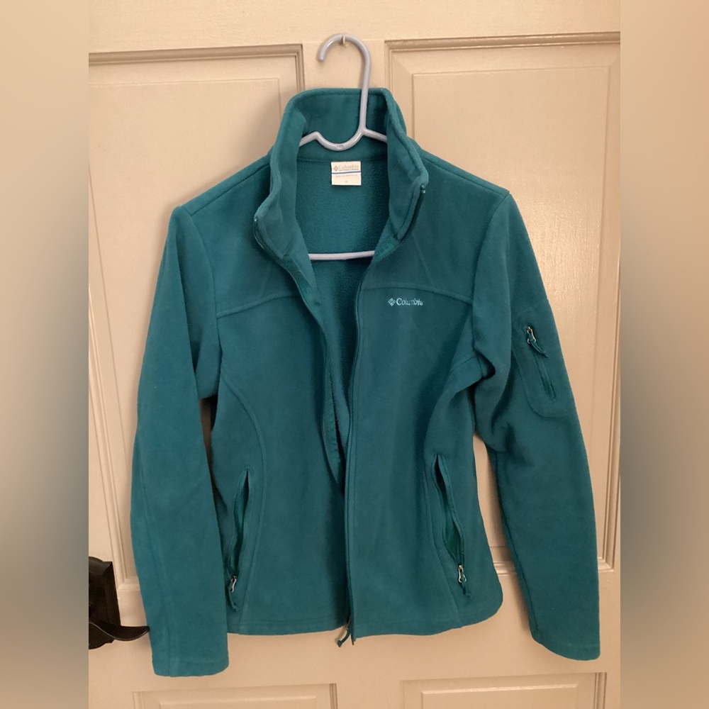 Columbia Women's Turquoise Fleece Jacket